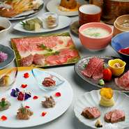 神戸牛の魅力を堪能できる会席コースを提供するお店。日本が誇る和牛文化の代表格神戸牛＆四季折々の素材を、和の技法と現代的なセンスで仕立てた一皿で、豊かな食体験を提案してくれます。