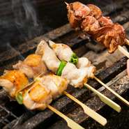 メニュー各種、一皿から気軽にオーダーいただけます。