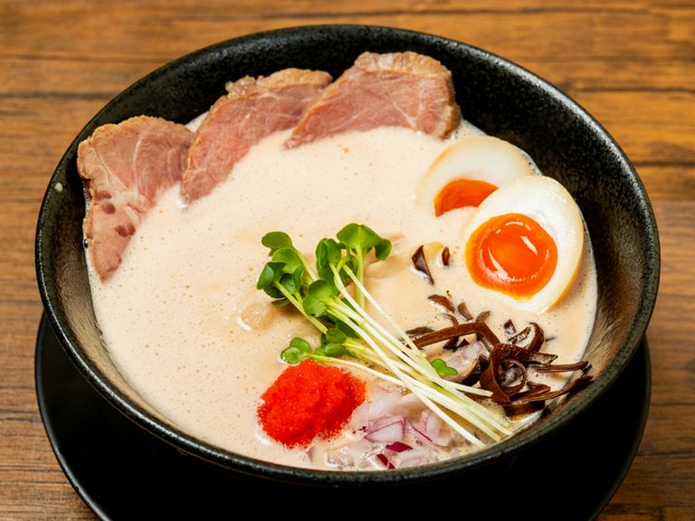 深夜限定『特製明太子鶏白湯ラーメン』