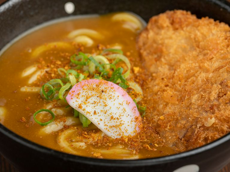 トンカツカレーうどん