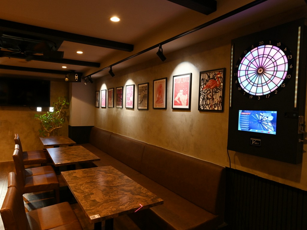 カラオケ・ダーツ・ゲーム等アイテムも充実