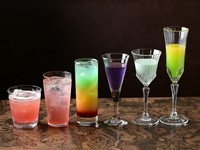 掲載メニューは一例です。メニュー詳細は店舗にてご確認ください。アルコールメニュー以外にソフトドリンク等もございます。