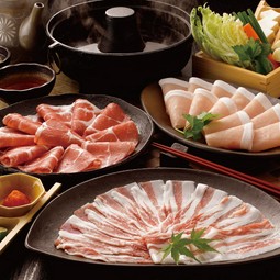 沖縄黒豚ロースのしゃぶしゃぶ