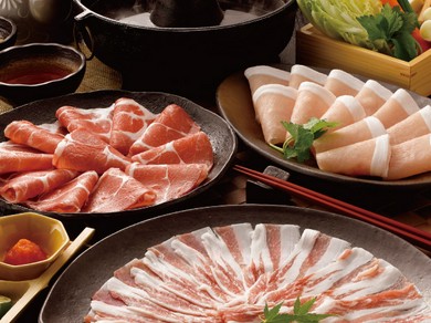 沖縄黒豚ロースのしゃぶしゃぶ