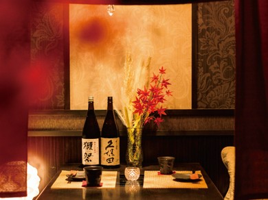 少人数から団体様まで完全個室でご案内