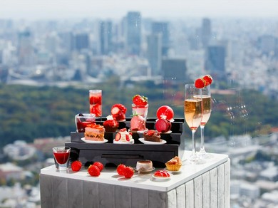 ＜記念日・女子会に＞アルコールフリー付き秋の紅葉アフタヌーンティー