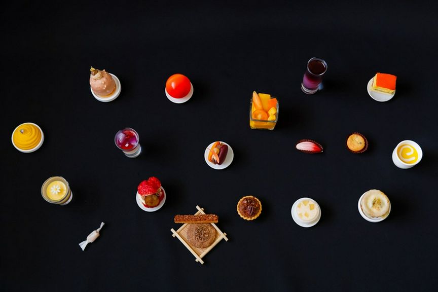 紅葉をイメージした色彩と秋の味覚が織りなす贅沢アフタヌーンティー プラン内の一品(例)