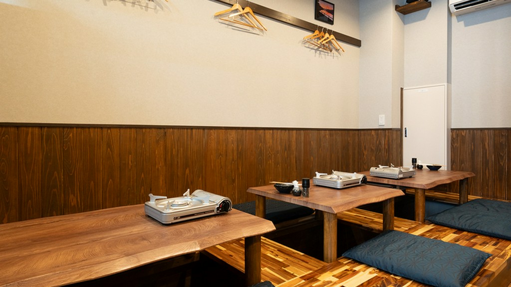 和気あいあいと、家族揃ってジンギスカンを囲む夜