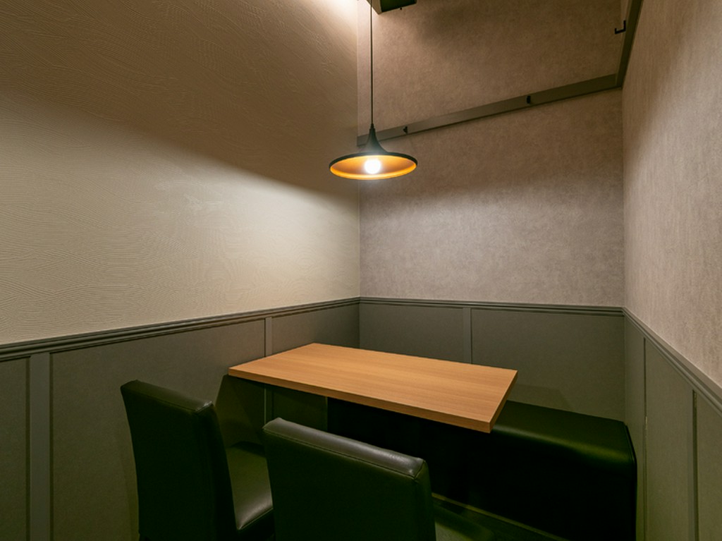 ちょっとした女子会にも嬉しい半個室