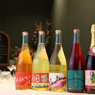 コース料理に合うドリンクを豊富に取り揃えています。