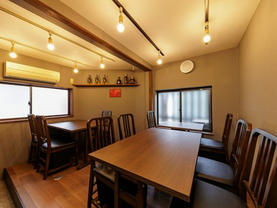 カジュアルな女子会にピッタリ。おいしい料理と尽きない会話