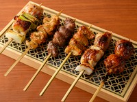 ランチタイム限定のこだわり串焼きプラン＋全100分飲み放題プラン
