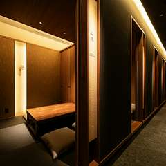 洗練された和の店内