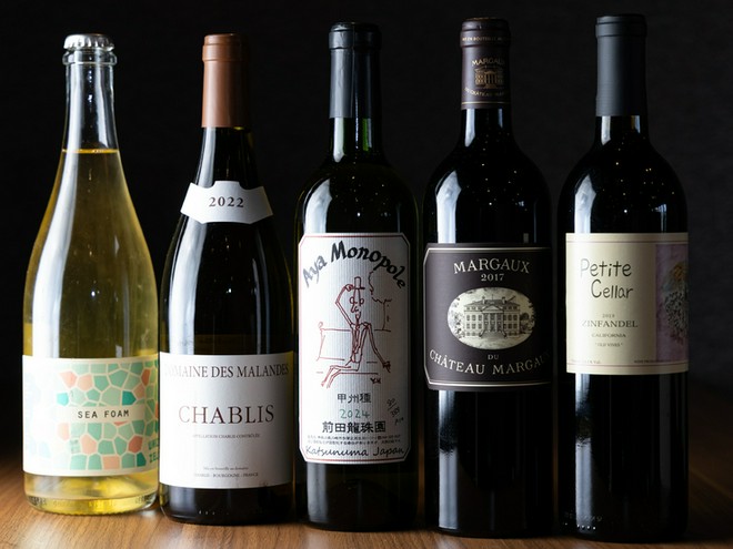 ワインにこだわっている