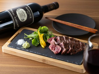 老舗精肉店監修。厳選部位を堪能『黒毛和牛ステーキ』