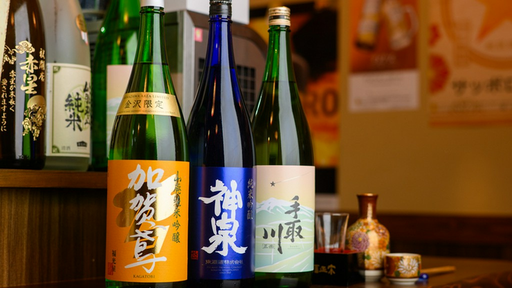 石川の銘酒を心ゆくまで楽しめる、日本酒好き必見の品揃え