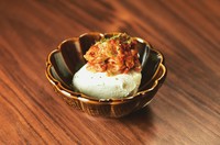 ピリ辛のチャンジャと濃厚なクリームチーズがベストマッチ！