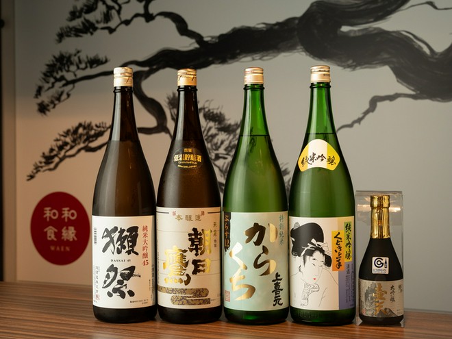 日本酒にこだわっている