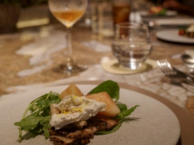 選んだ食材が特別な一皿に変わる『シグネチャーコース』