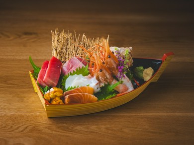 本日のOMAKASE刺し盛り　2名様盛