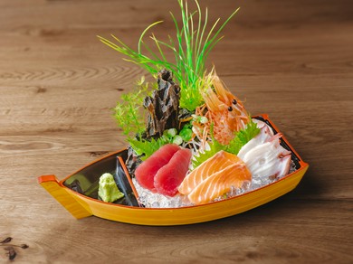 4種のお刺身盛り合わせ