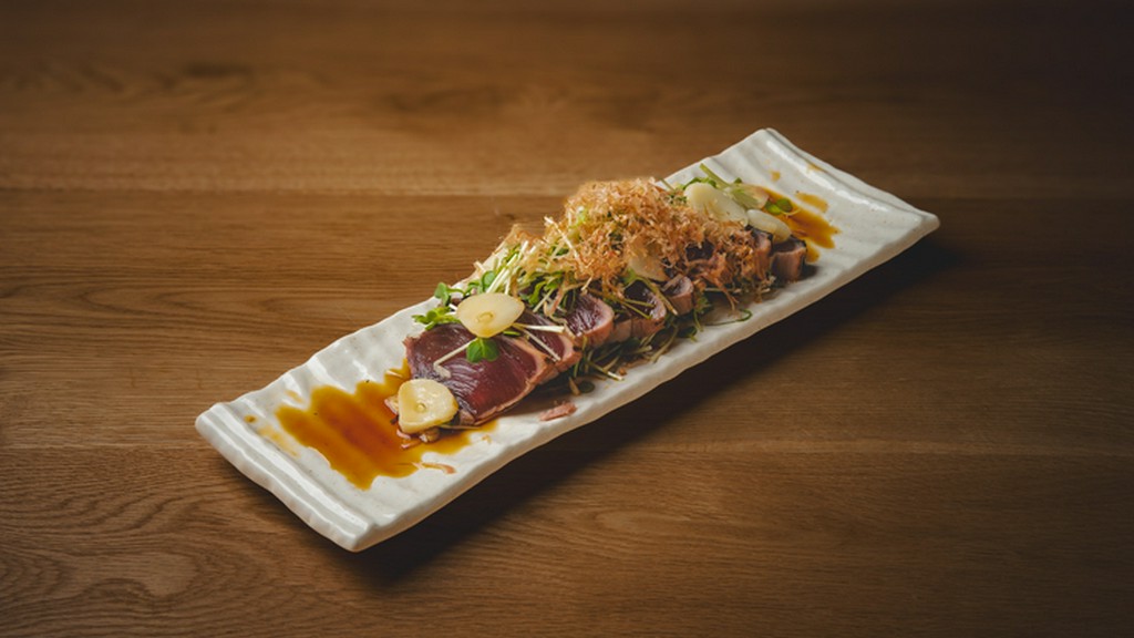 かつおの藁焼き