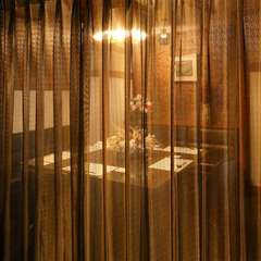 充実のプライベート感。個室はカーテンで仕切る事が可能