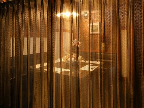 充実のプライベート感。個室はカーテンで仕切る事が可能