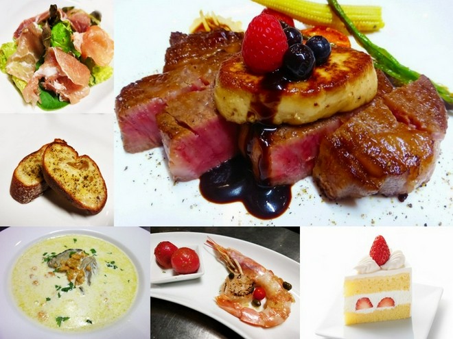 クリスマス限定コースがある