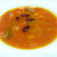 お野菜たっぷりのミネストローネ。ミネストローネ は、イタリアの野菜スープです。