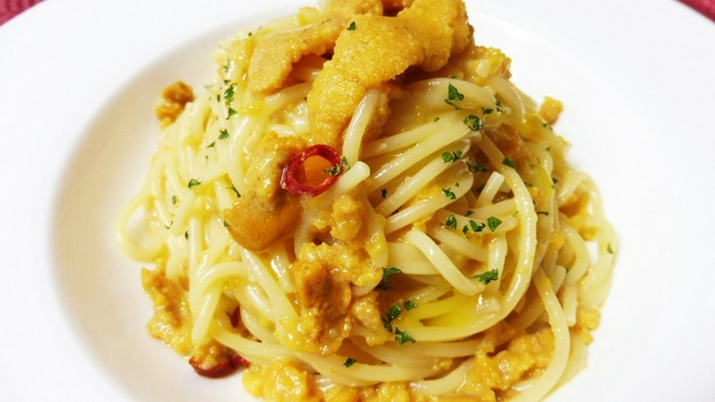 ウニのペペロンチーノ