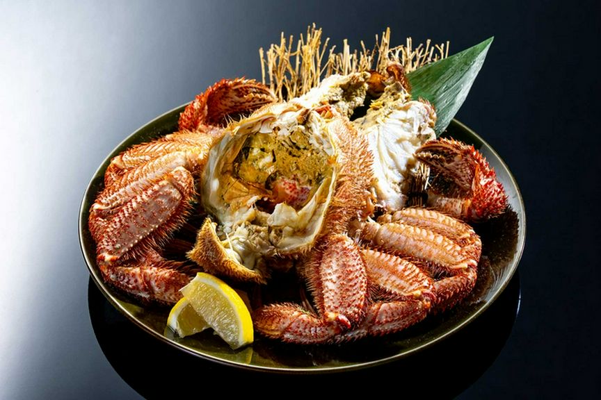 口の中でほどける濃厚な味わい『北海道産 毛がに姿盛り』