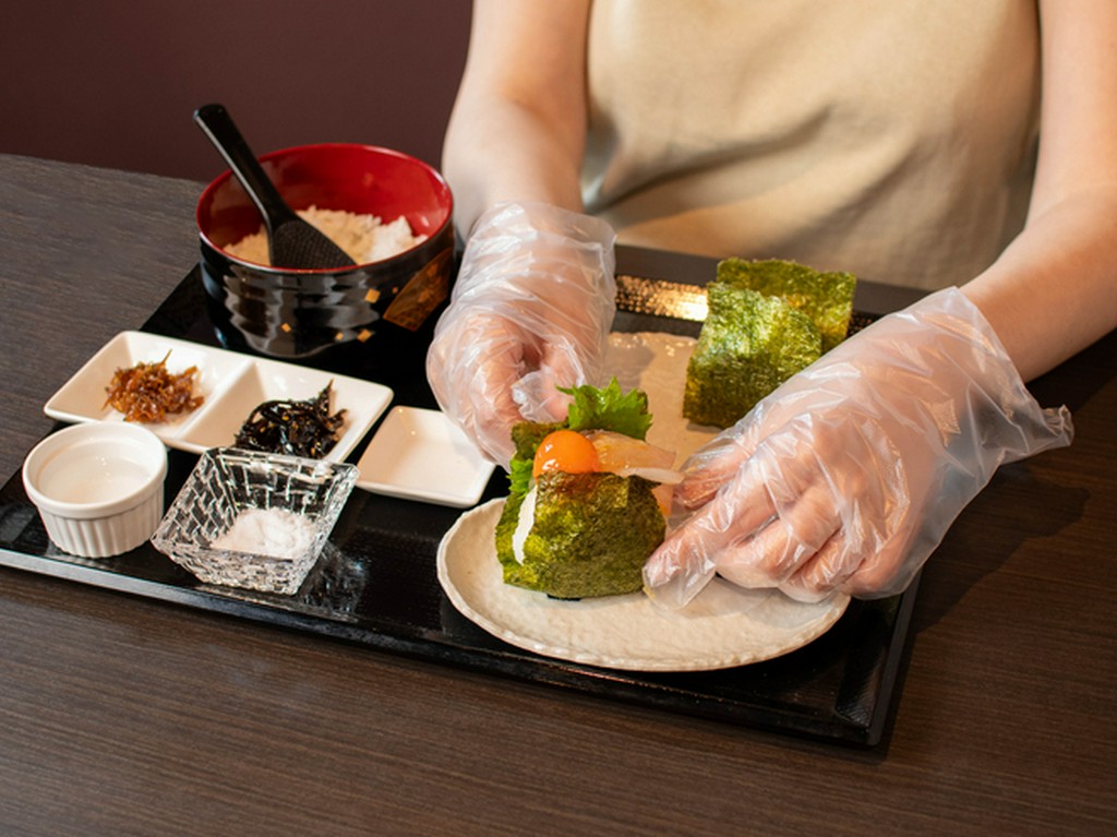 自分で作るおむすびセット