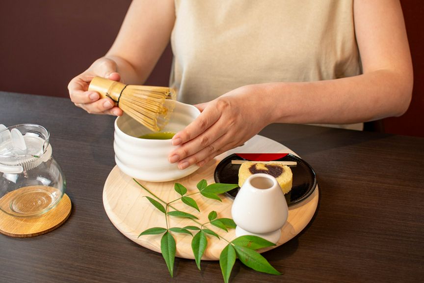  自分で立てて飲むお抹茶セット