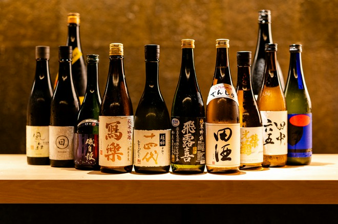 日本酒にこだわっている