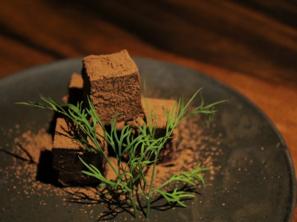 大人気の自家製生チョコレート