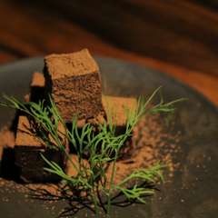 大人気の自家製生チョコレート