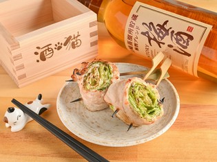 栄養バランスを意識し、野菜をたっぷり包み込む『野菜肉巻き』
