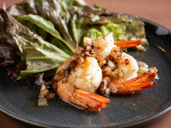 プリプリ感もたまらないおいしさ『ガーリックシュリンプ』