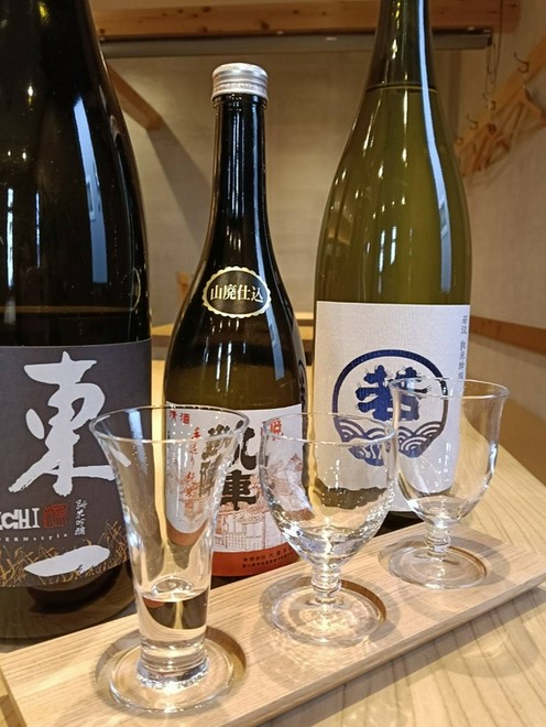 日本酒にこだわっている