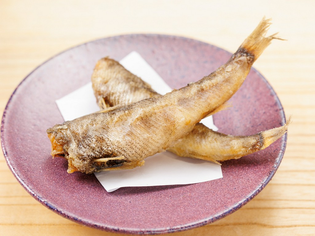 揚げもの（メヒカリ唐揚げ）