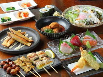 炭火焼＆和と洋の魅力を味わう『コース料理』