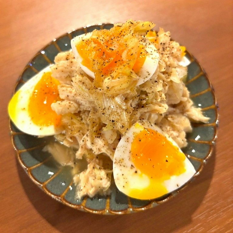 ネギダレまやく親子