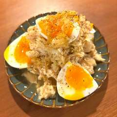 ネギダレまやく親子