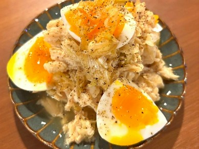 ネギダレまやく親子