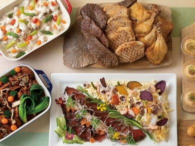 【平日】ランチブッフェ（大人）前菜からデザートまで月替わりメニュー