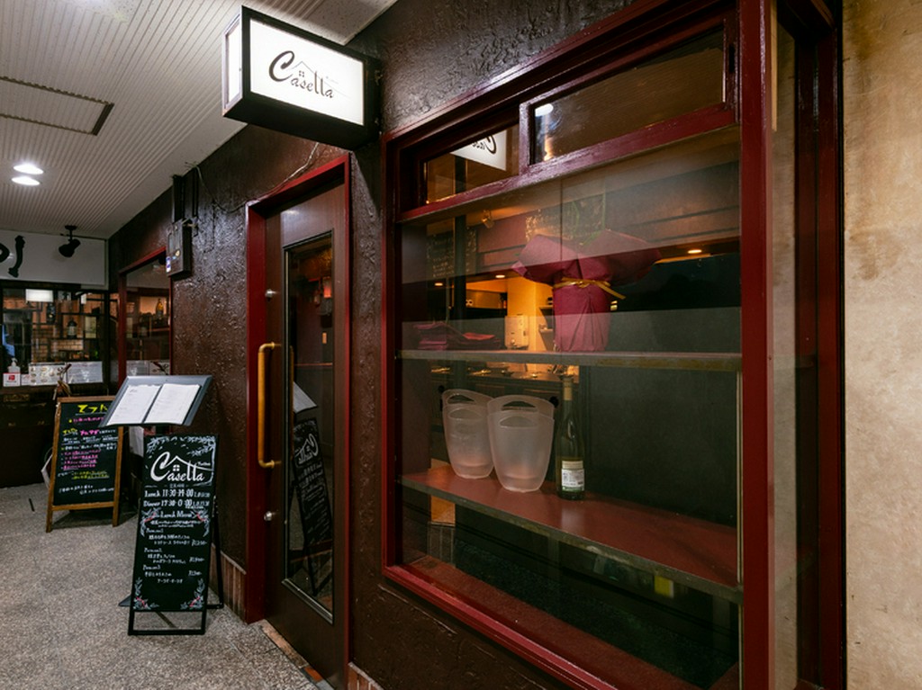 ビルの奥にひっそり佇む、知る人ぞ知るイタリア料理店