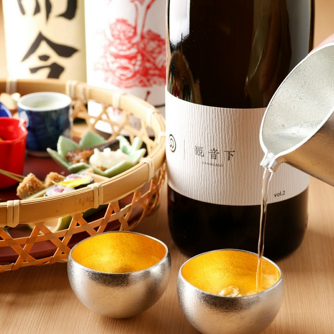 日本酒にこだわっている
