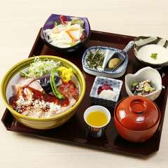 合鴨ロース丼 御膳