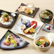 ※天候や仕入れ状況により、予告なく内容が一部変更になる場合がございます。
※月替わりで献立を変更しております。月を跨いだご予約の際は内容が変わりますのでご了承ください。
※写真はイメージです。